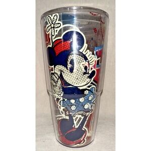 Vintage Minnie Mouse 24 oz Tervis Tumbler Double Wall Cup EUC